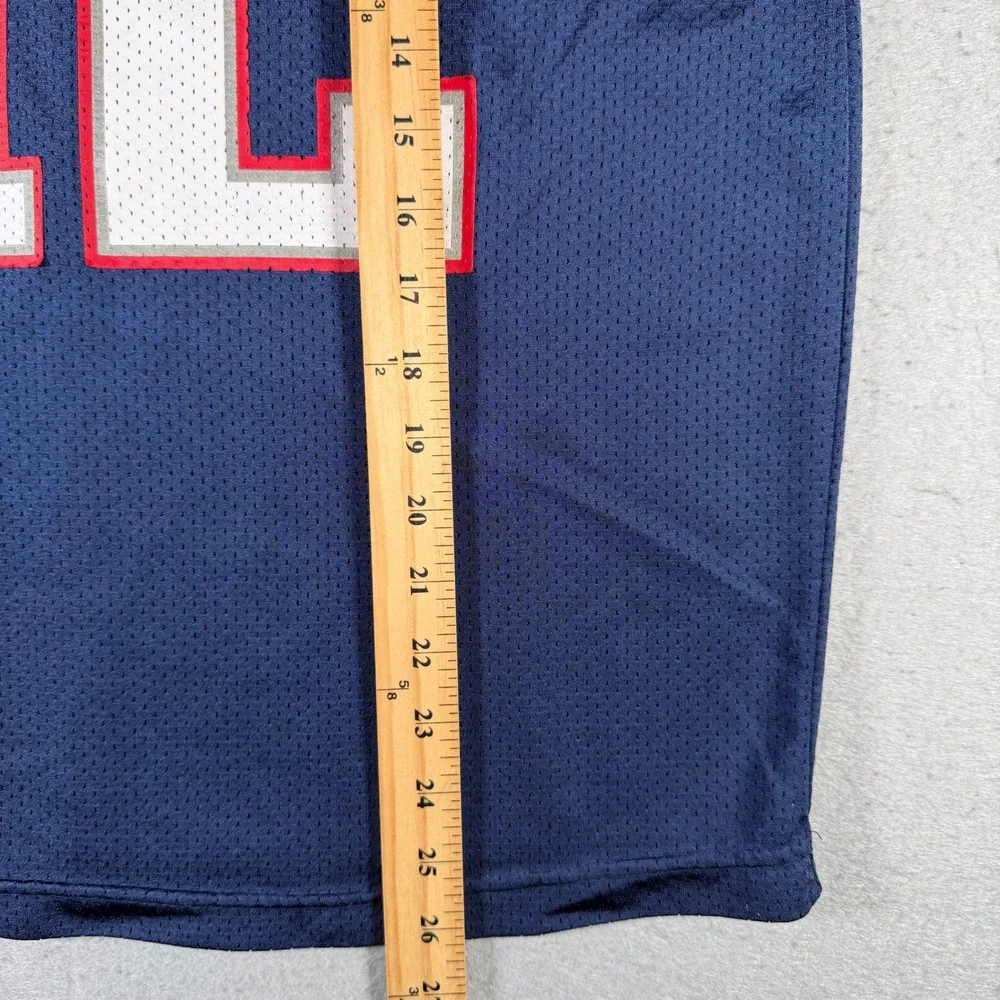NFL‎ Players Tom Brady New England Patriots 12 Youth XL 18-20 Navy Blue Jersey